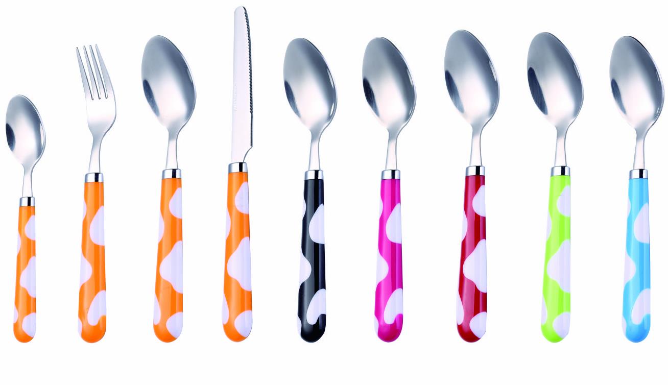 WJF321 Model Plastic Handle Flatware