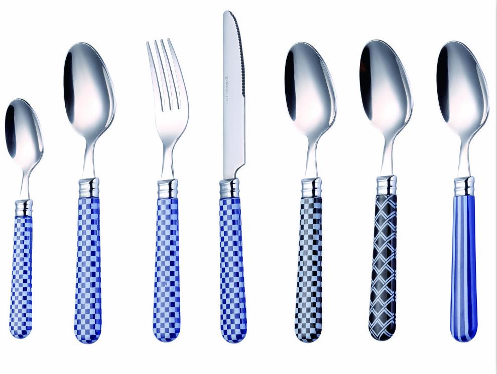 WJF322 Model Plastic Handle Flatware