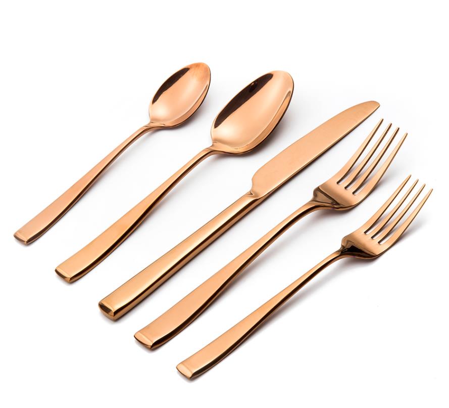 Heavy Solid Duty Weight Flatware Set 20 Piece