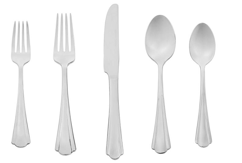 Scalloped Edge Flatware