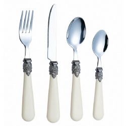 WJF327 Model Retro Pearl Handle Flatware