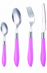 WJF338 Model Plastic Handle Flatware