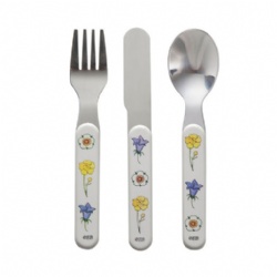 WJF406 Toddler Training Cutlery Utensil Spoon and Fork Knife Silverware