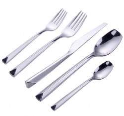 Hollow Handle Triangle Shaped Flatware