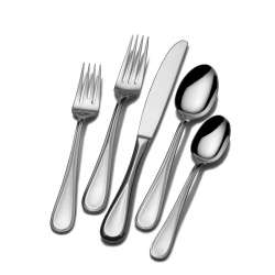 Round Shaped 45 Piece Flatware Set