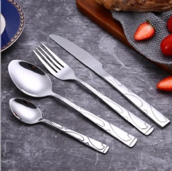 FDA Food Grade Cutlery Set for Restaurant