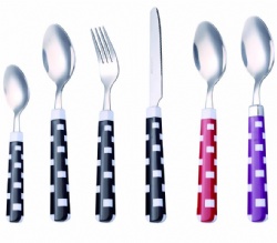 WJF315 Model Plastic Handle Flatware